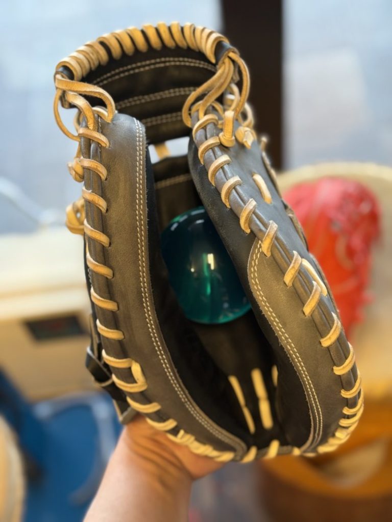 真ん中でパチっと捕れる