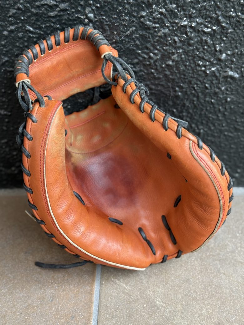 アーチを掛けてボールを呼び込む位置を確定させる